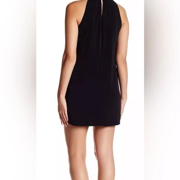 Jessica Simpson Black Shift Dress w/Gold Curb Chain Women’s Sz:14 NWT - Picture 2 of 13